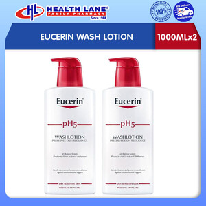 EUCERIN SOAP LOTION (1000MLx2)